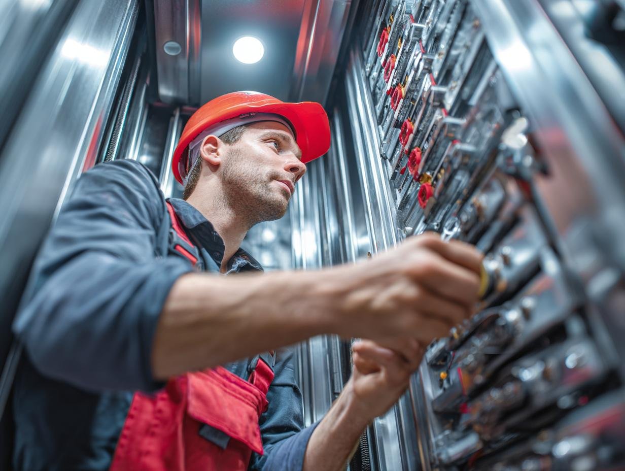 Residential lift installation